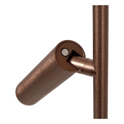 Lucide APPLAUSE - Floor lamp - Ø 33 cm - LED Dim. - CCT - 2700K/4000K - Coffee - Premium